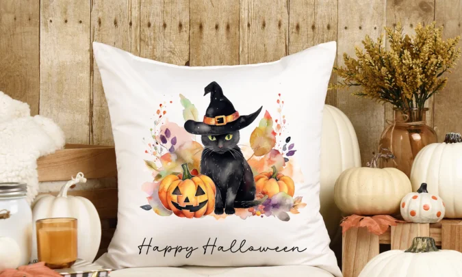 Personalized Halloween Pillow