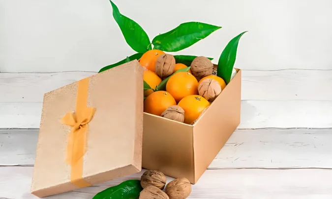 Mandarin Orange Gift Box